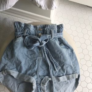 Mom jean shorts